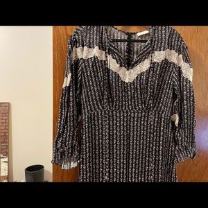 Sandro Midi Dress Size 38